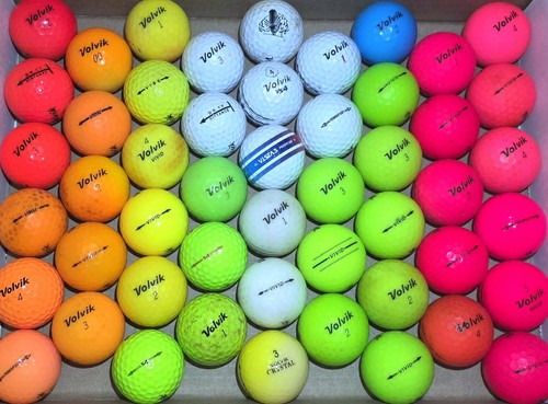 Palline golf volvik color - da,
