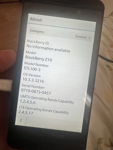Blackberry z10 usato in - blackberry,