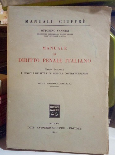 Manuale diritto penale - manuale, di