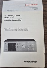 Harman Kardon A-402 Amp/Preamp