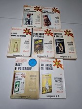Lotto 7 romanzi Edizioni Longanesi Anni '60