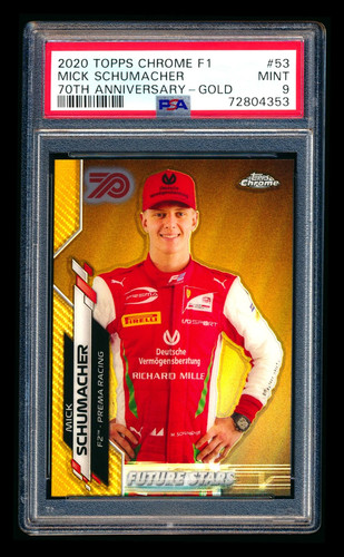 2020 topps chrome - topps, f1