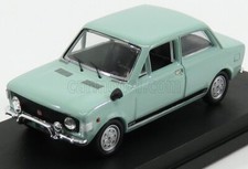 MODELLINO AUTO STATICO DIECAST FIAT 128 RALLY 1971 BLU MODELLISMO SCALA 1/43