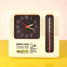 orologio da parete pubblicitario vintage rimondi paolo bologna
