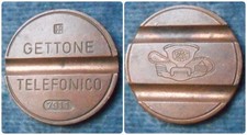 Gettone telefonico - gettone,