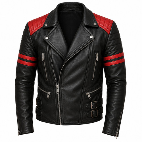 Giacca motociclista uomo - giacca,