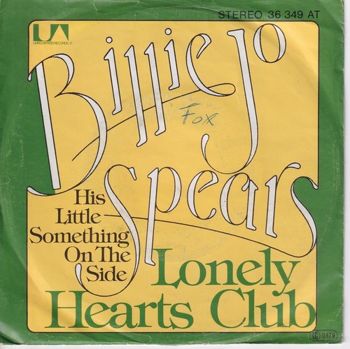 Billie spears lonely - jo, –
