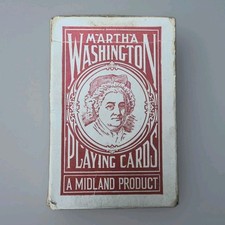 Carte gioco vintage martha - da,