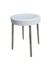 Sgabello Carrara E Matta Modello S 501 Bianco Anni 60