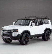 Modellino auto in lega 1:32 Prado SUV, pull back, 6 porte, suono e luce, regalo bambini