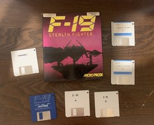 Commodore Amiga 500 F-19 Stealth Fighter Big Box