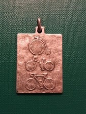 Velocipedi Rara Medaglia Ciclismo Ciclo Raduno Biella La Nuccia Biciclette 