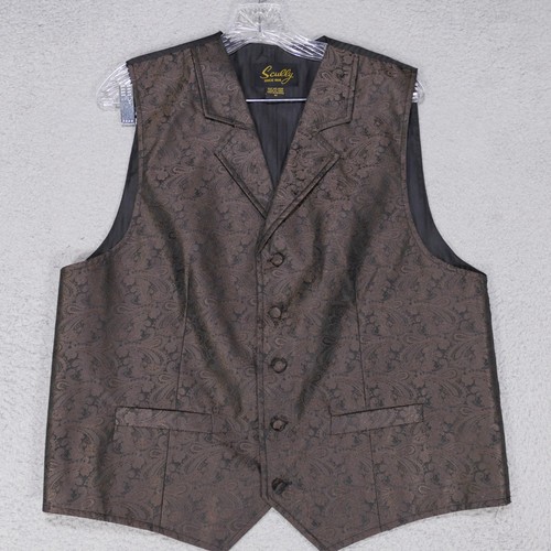 Scully gilet uomo marrone - scully,