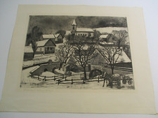 FINEST VINTAGE ETCHING BY TINO