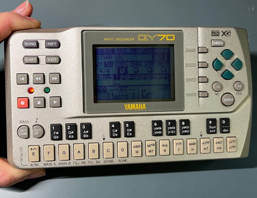 Yamaha qy70 sequencer rhythm - yamaha,
