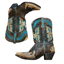 Stivali cowgirl Corral antichi
