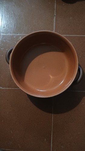 Tegamino coccio rosso - in,