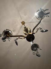 Lampadario Vintage In Metallo