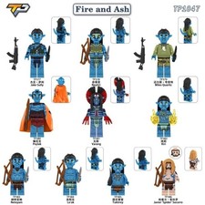 Custom Lego Avatar Fire Ash
