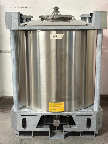 Serbatoio inox pallettizzato - serbatoio,