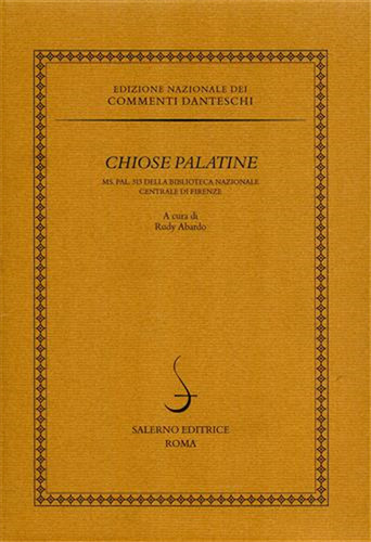 Chiose palatine ms pal 313 - -,
