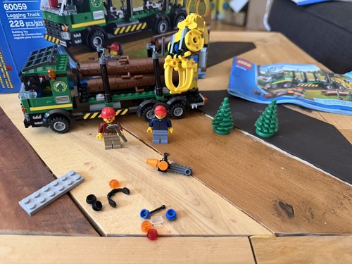 60059 lego logging - 60059, truck