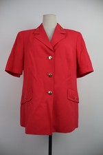 LUISA SPAGNOLI GIACCA DONNA TG. 48 JACKET WOMAN MADE ITALY VINTAGE ROSA
