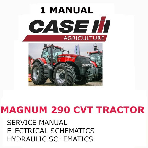 Case magnum 290 cvt - magnum, trattore