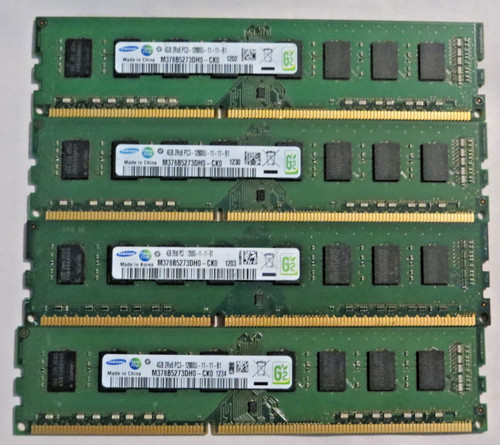 Kit ram desktop 4x4 - 16, gb