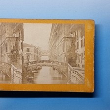 Venice Stereoview C1870 Real