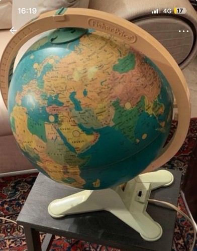 Mappamondo vintage - mappamondo,