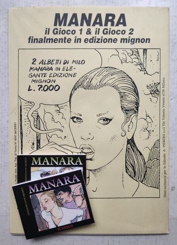 Milo manara gioco il - milo,