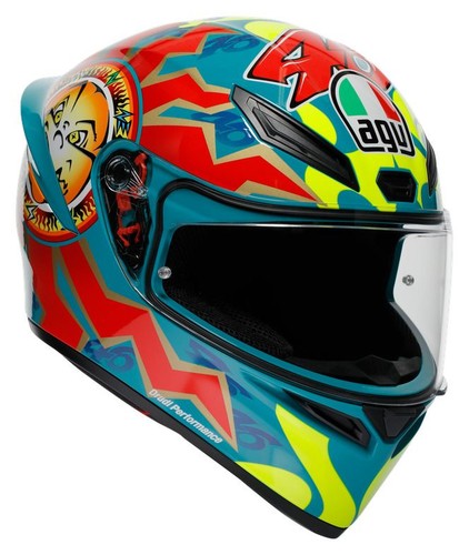Casco integrale agv - k1, rossi