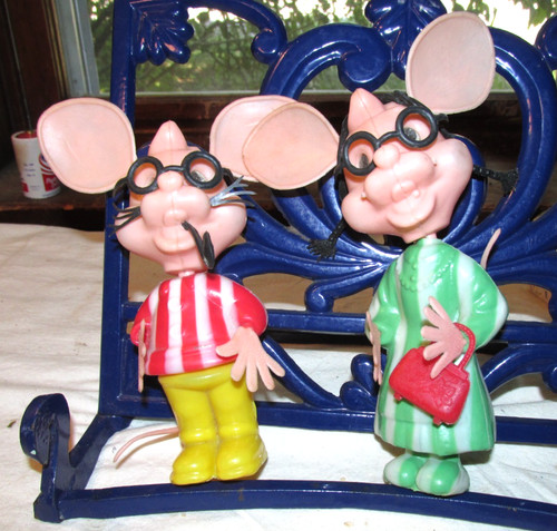 Vintage plastic topo gigio - vintage,