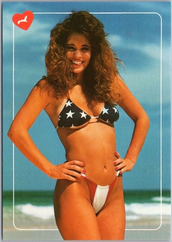 Cartolina pin 4x6 - pin-up, bellezza