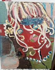 QUADRO ASTRATTO 50 X 40