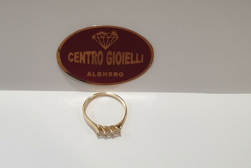 Anello modello trilogy oro - anello, in