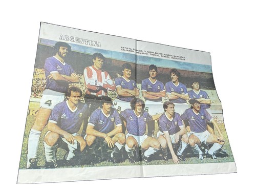 Poster raro argentina maradona - poster,