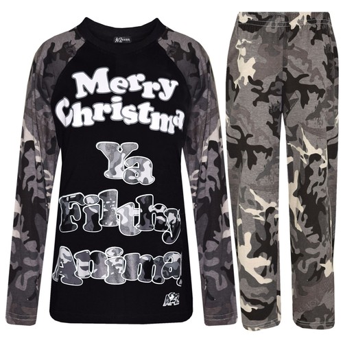 Pigiami natalizi set - set, camo