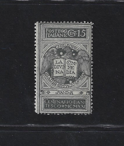 1921 italia regno dante 15 - 1921, regno,