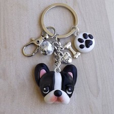 Portachiavi cane bulldog
