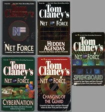 Tom Clancy Net Force FBI Thriller Lot of 5 Paperback by Tom Clancy