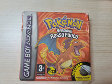 Pokemon Rosso Fuoco COMPLETO (no schedina gioco) Game Boy Advance GBA PAL ITA