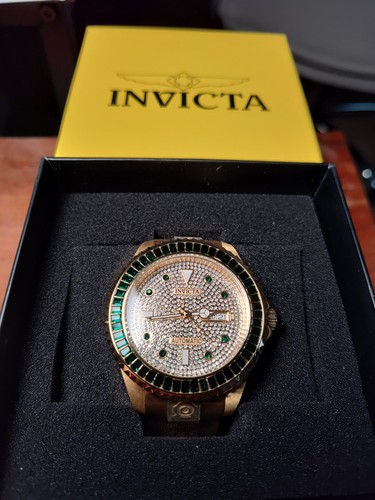 Orologio invicta oro - orologio, gemme