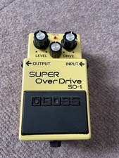 BOSS SD-1 Overdrive Pedale