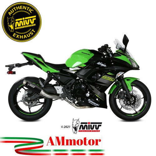 Scarico completo mivv kawasaki - scarico,