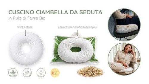 Cuscino seduta ciambella - cuscino,