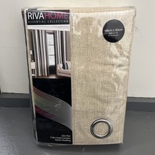 Riva Home Broadway Tende con occhielli a righe 168 x 183 cm