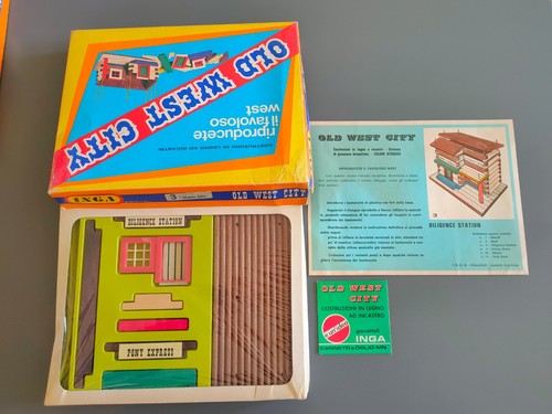 Western soldatini inga playset - western,