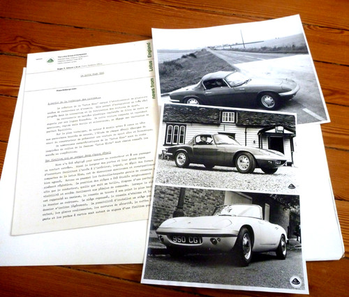 1960 lotus elan dossier - lotus,